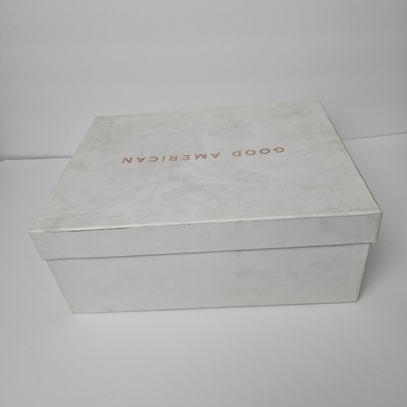 GOOD AMERICAN Terry Kickstand Low Heel Slide Sandals mules Size 9 - Picture 6 of 7